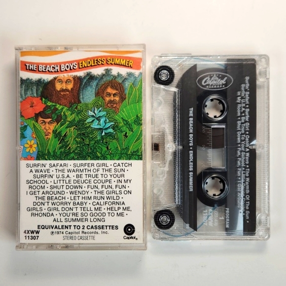 The Beach Boys Endless Summer Cassette MInt Condition - Picture 3 of 16